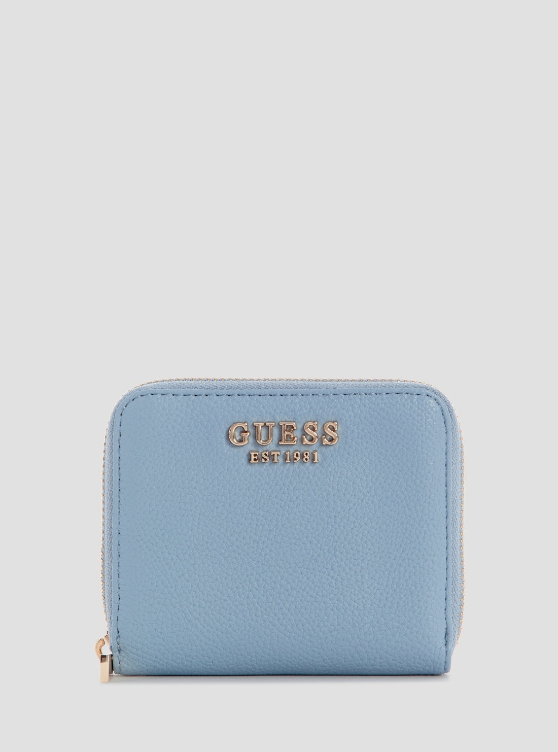 Blue Isola Small Zip Around Wallet