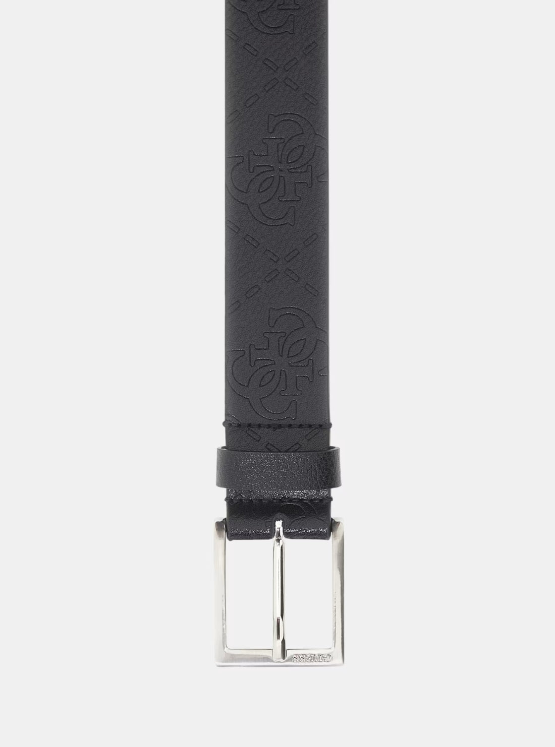 GUESS Accessories Black Logo Algarve Belt BM7851P5435 Detail View