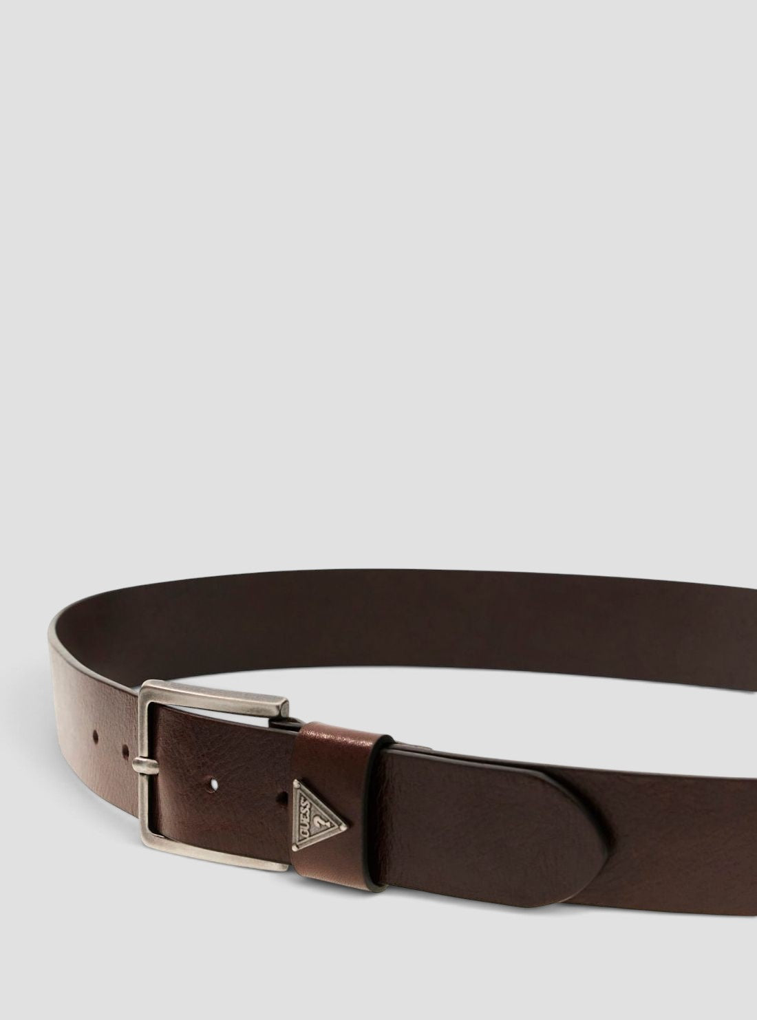 GUESS Accessories Brown Leather Belt BM7888P6240 Detail View