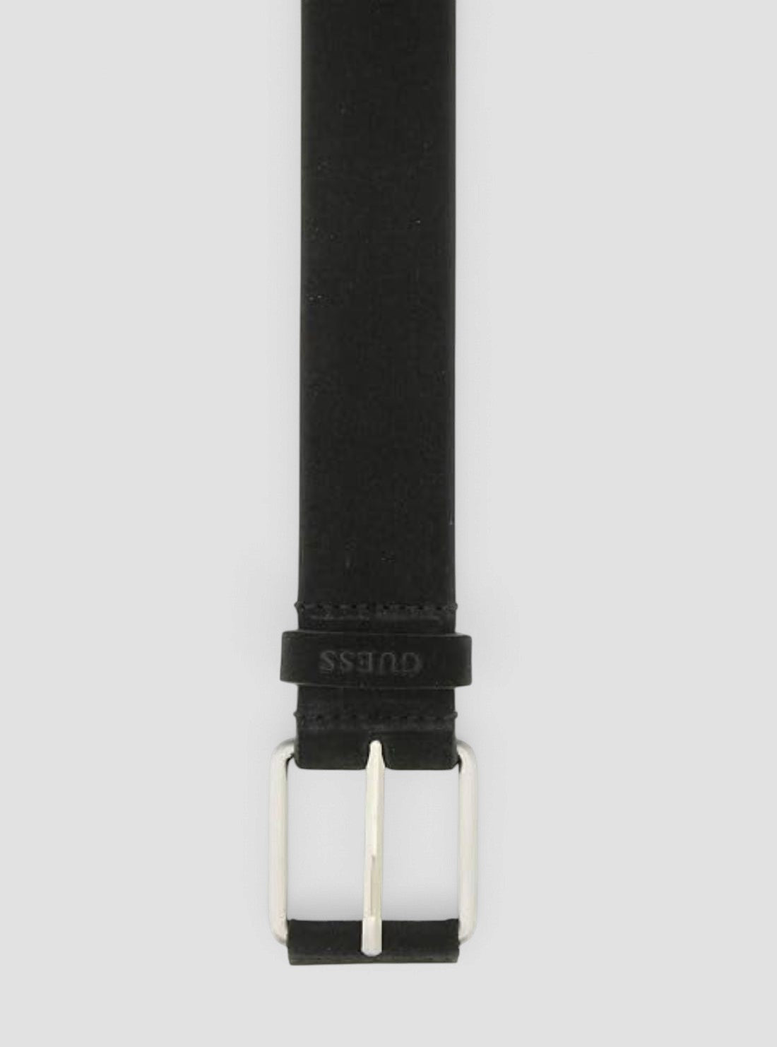GUESS Accessories Black Monaco Leather Belt BM7936P6335 Detail View