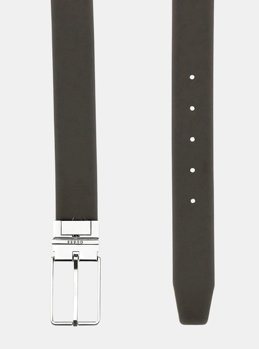 GUESS Accessories Beige Brown Multi Agueda Reversible Belt BMAGLOP5235 Detail View