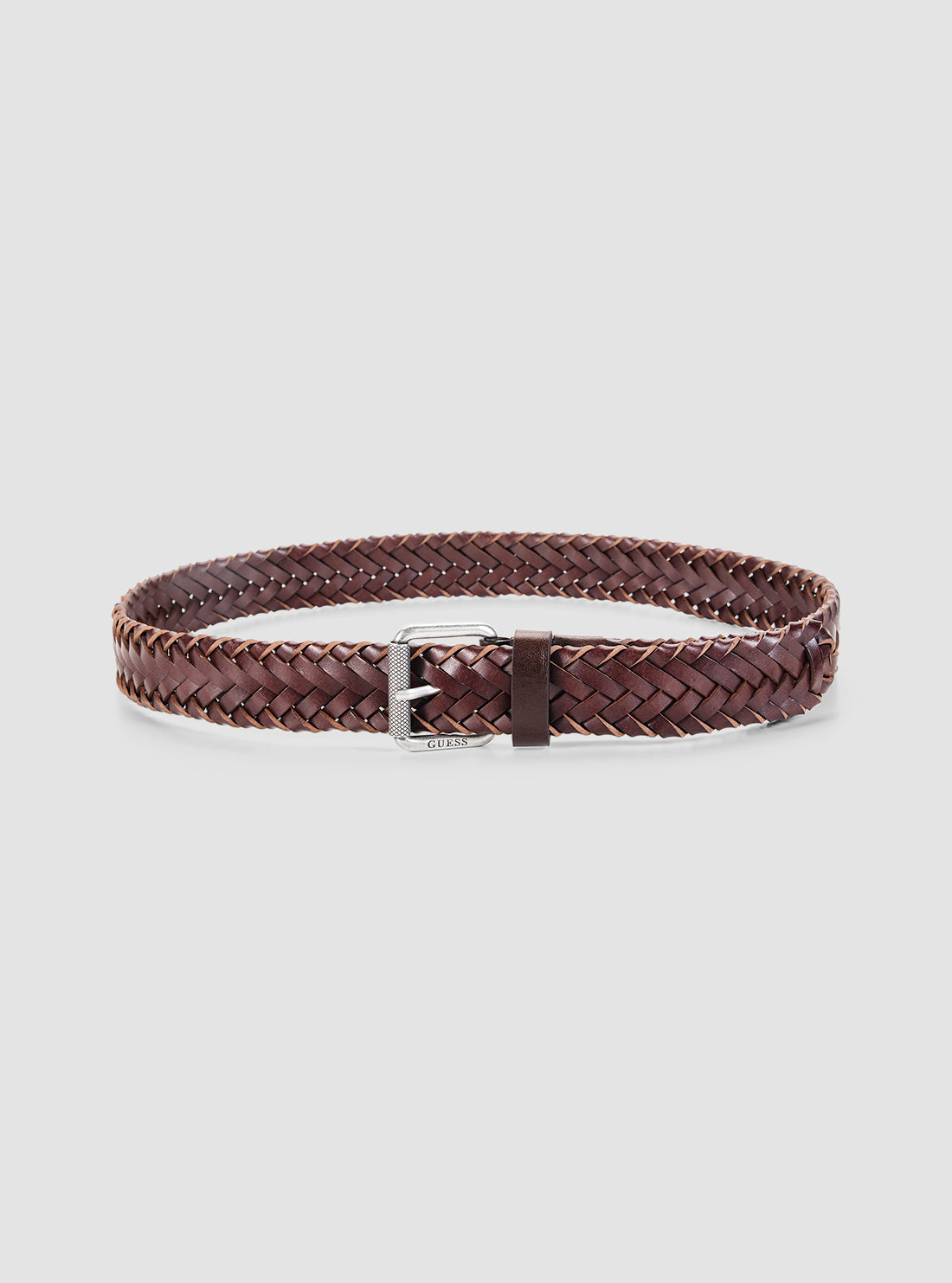 GUESS Accessories Brown Aveiro Belt BMAVLWP5235 Front View_2