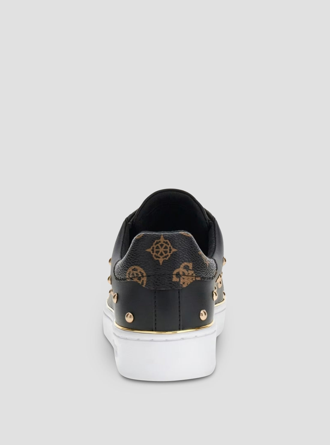GUESS Womens Black Bonitah Sneakers BONITAH Back View
