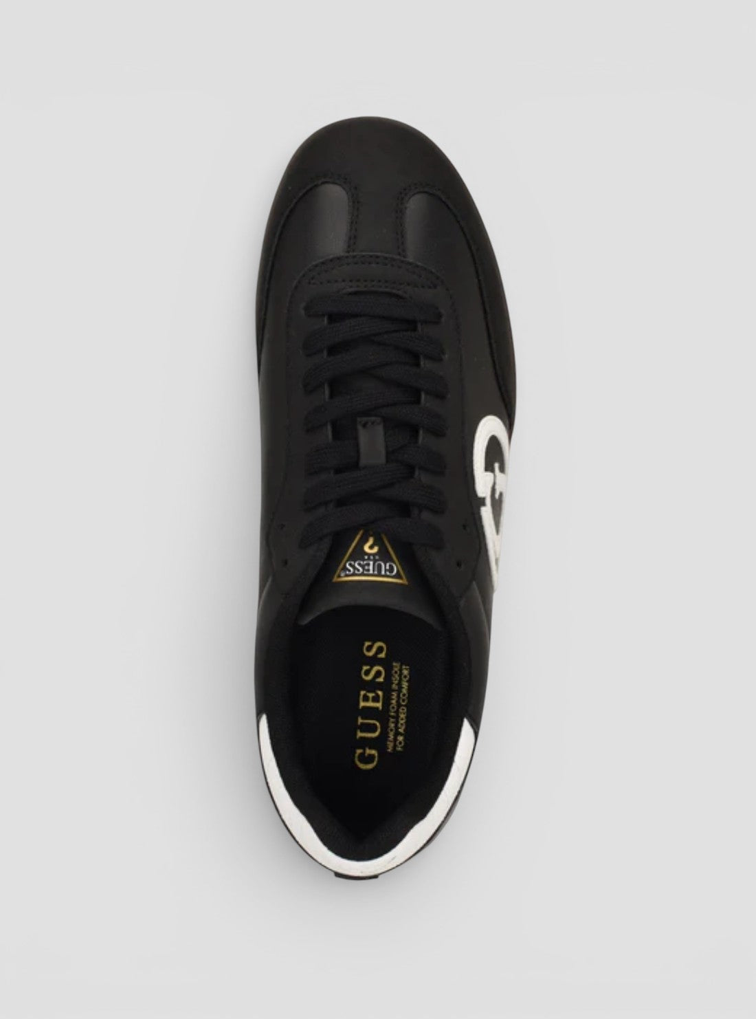 GUESS Footwear Black Borge Sneakers BORGE Top View
