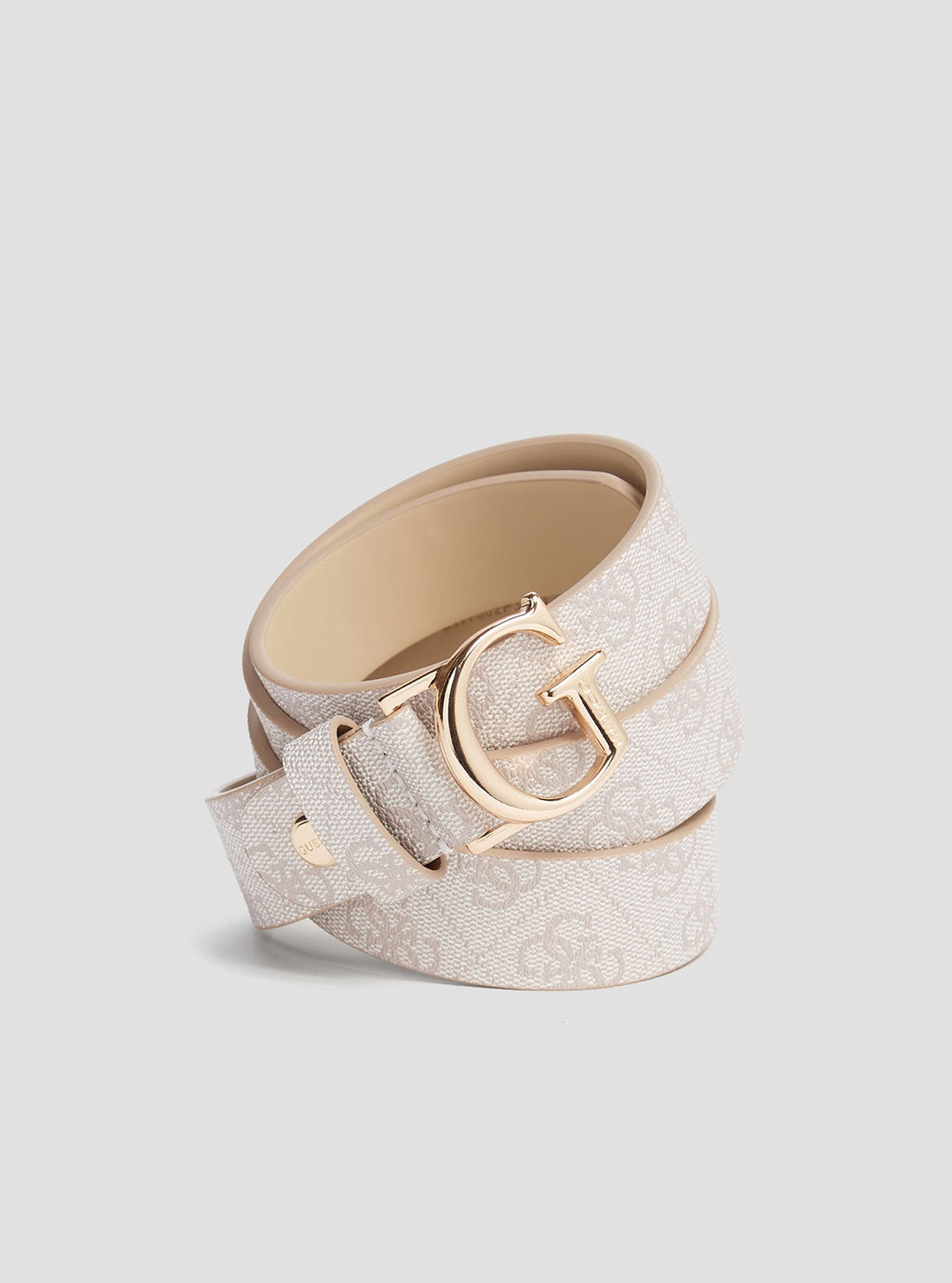 Beige G Logo Belt