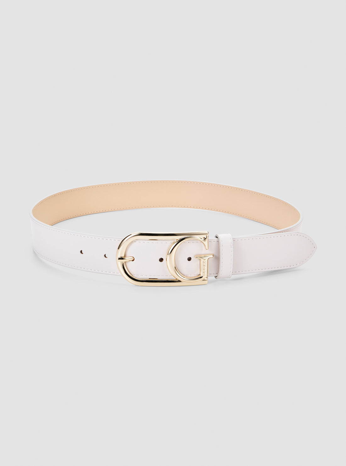 GUESS Womens Beige Lorelei Pant Belt BW9228P5235 Full View