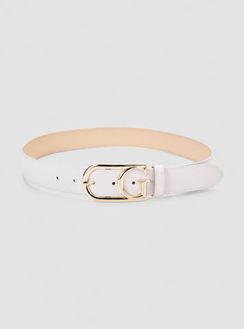 GUESS Womens Beige Lorelei Pant Belt BW9228P5235 Full View