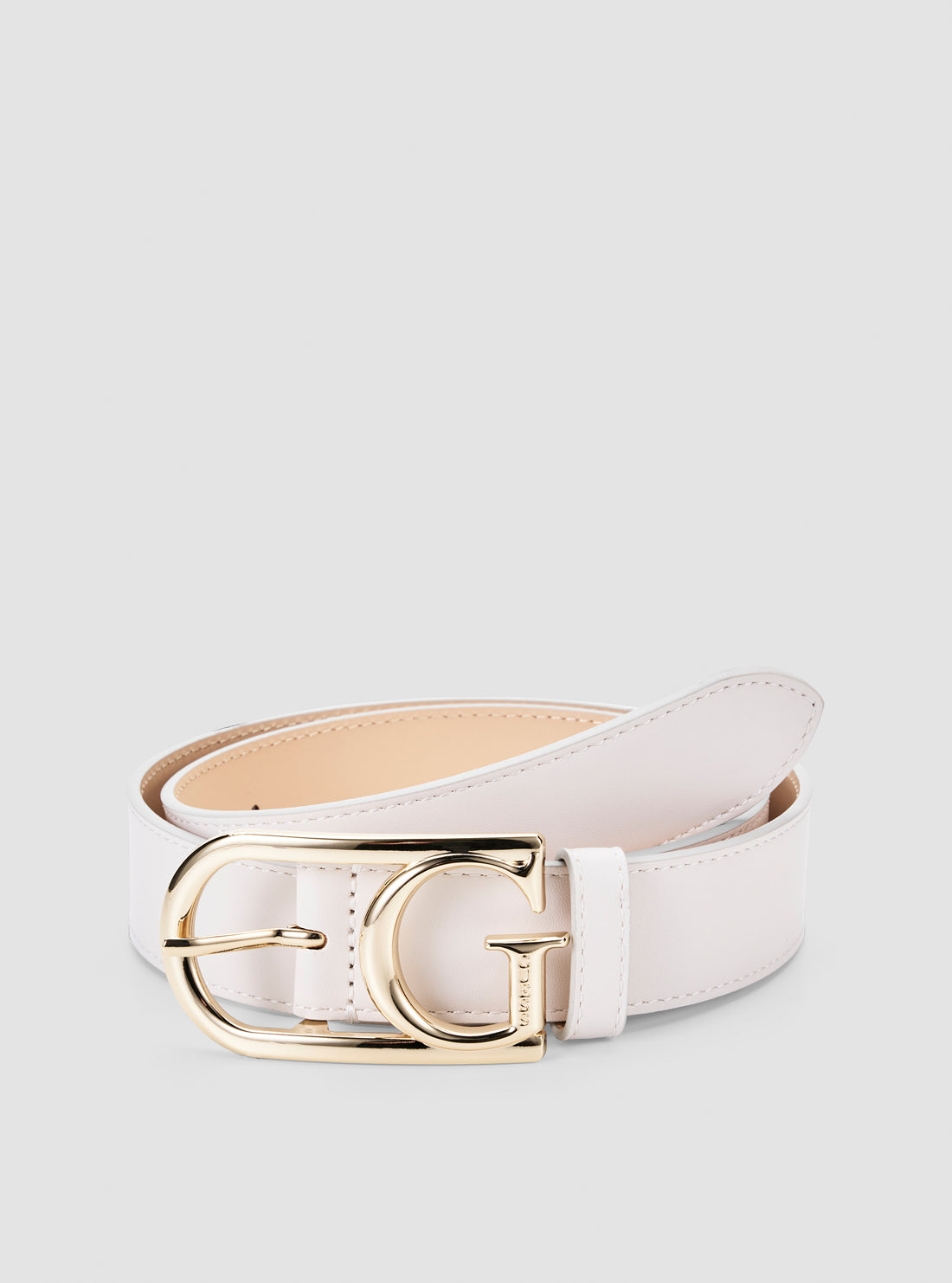 GUESS Womens Beige Lorelei Pant Belt BW9228P5235 Detail view