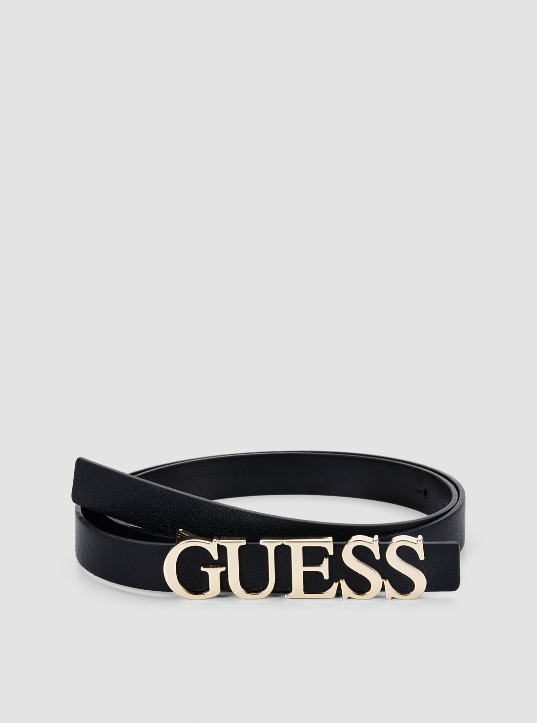GUESS Womens Black Sansa Pant Belt BW9231P5235 Detail View