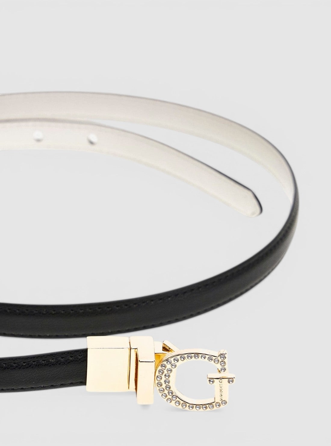 GUESS Accessories Black Everlee Adjustable Reversible Belt BW9242P5315 Detail View_3