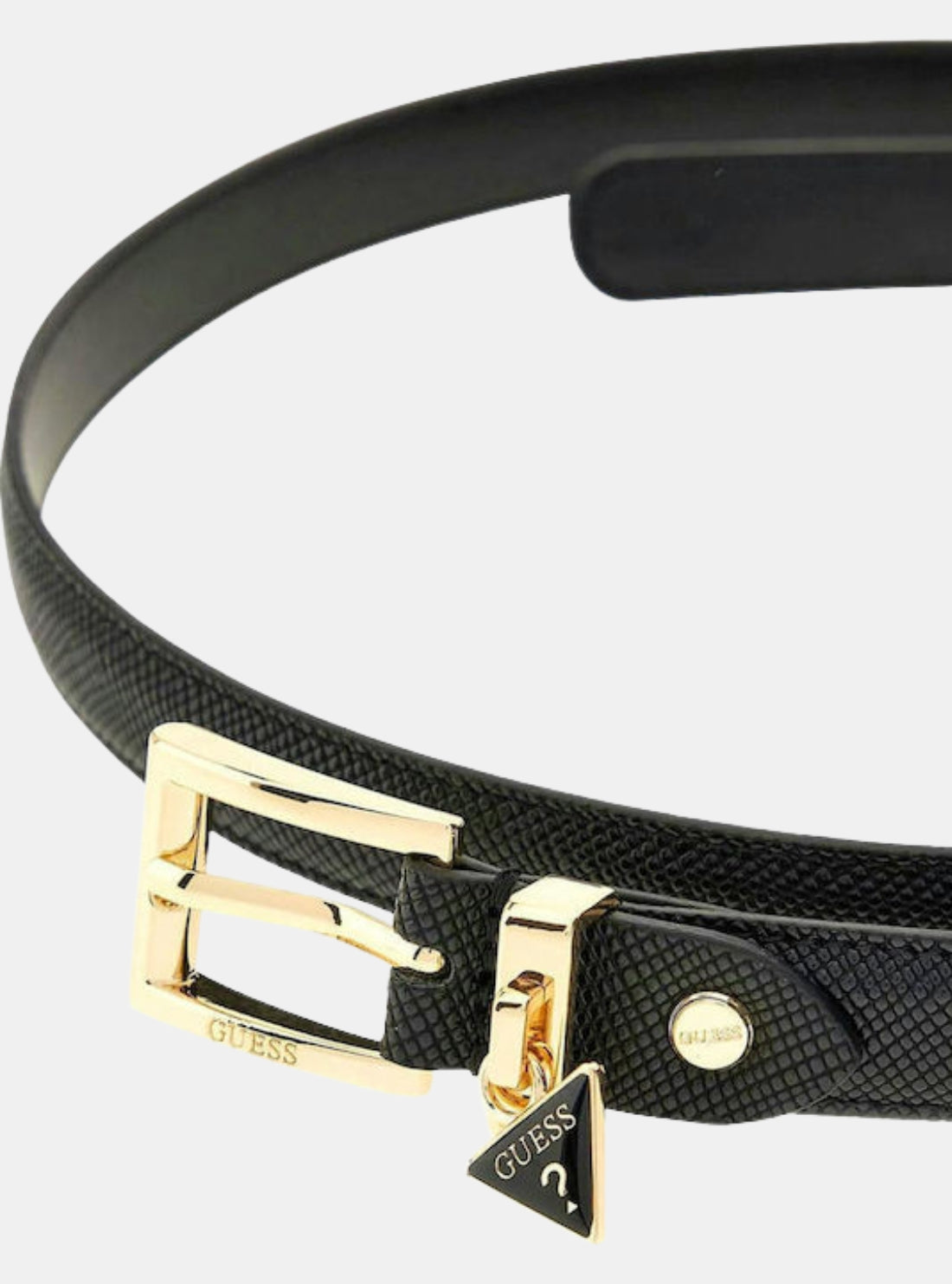 GUESS Accessories Black Rosalba Adjustable Belt BW9256P5325 Detail View