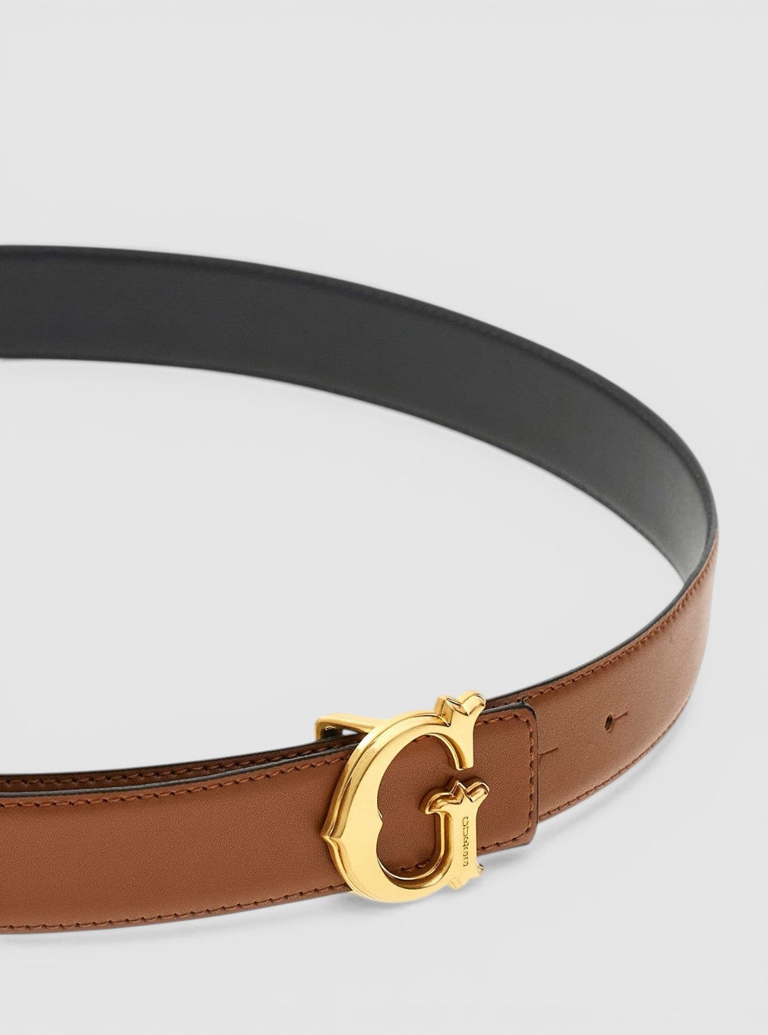 GUESS Accessories Brown Reversible Belt BW9261P5330 Detail View_2
