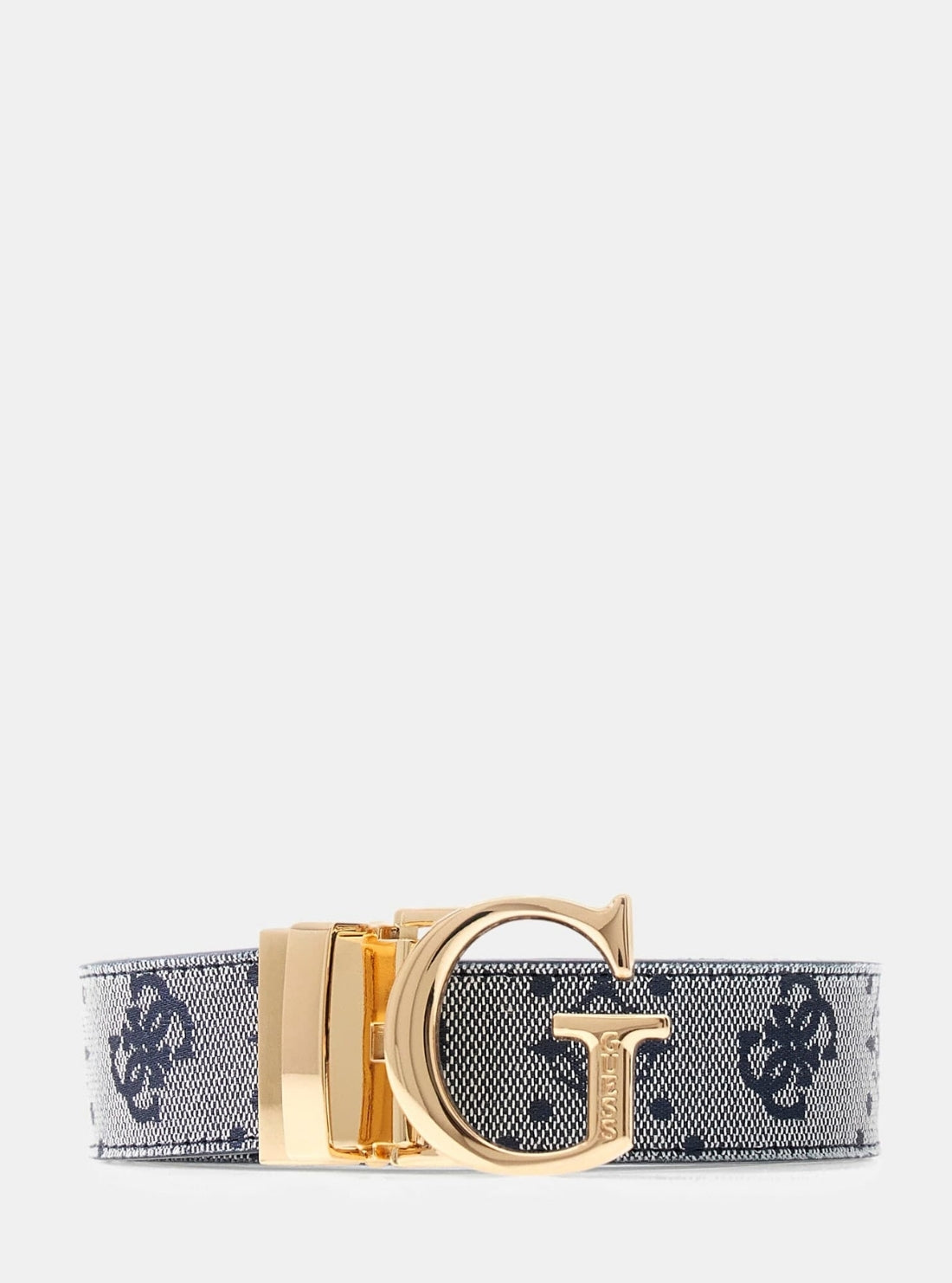 Blue Logo Neda 4G Peony Belt | GUESS display picture 2