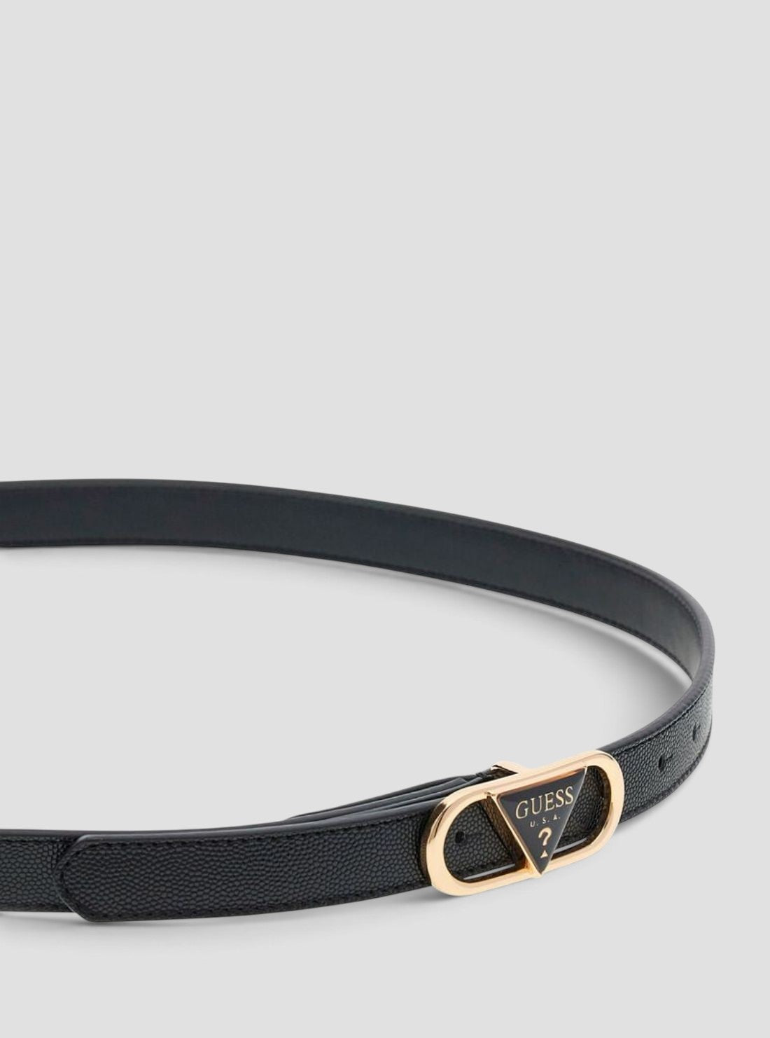 GUESS Accessories Black Isobel Belt BW9361P6220 Detail View