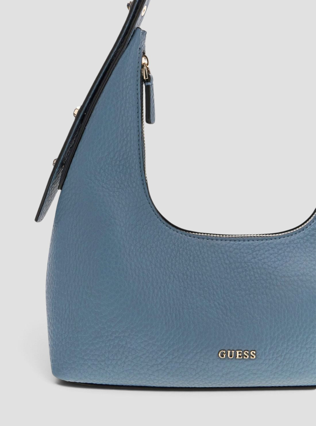 GUESS Womens Steel Blue Freya Shoulder Bag BZ252617 Detail View2