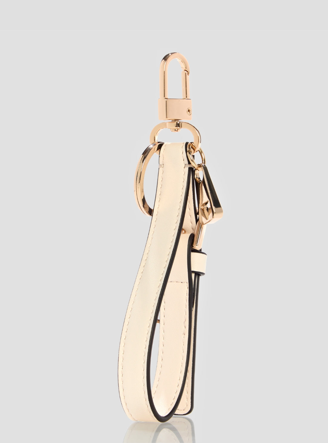 GUESS Accessories Beige Wristlet Keychain C7460105 Back View