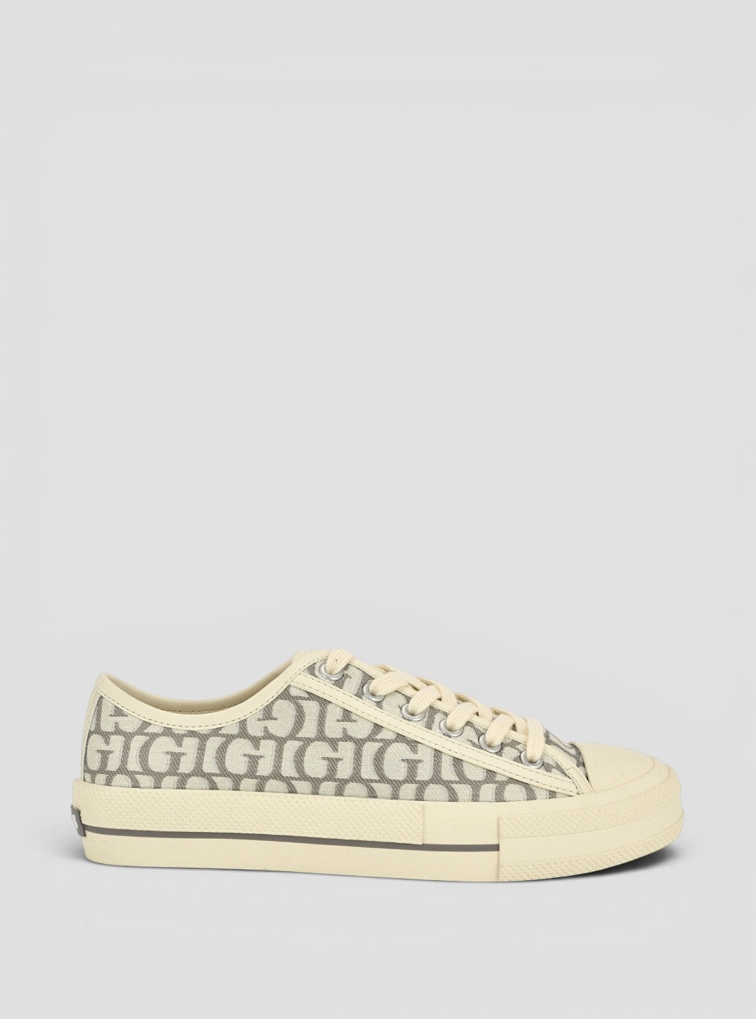 GUESS Footwear Medium Grey Carey Sneakers CAREY Side View2