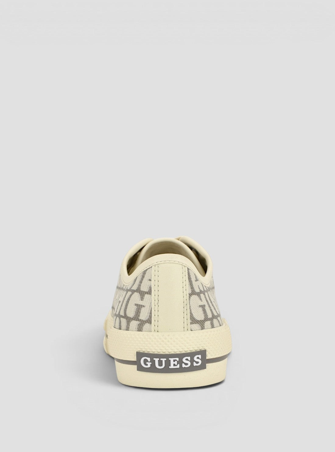 GUESS Footwear Medium Grey Carey Sneakers CAREY Back View
