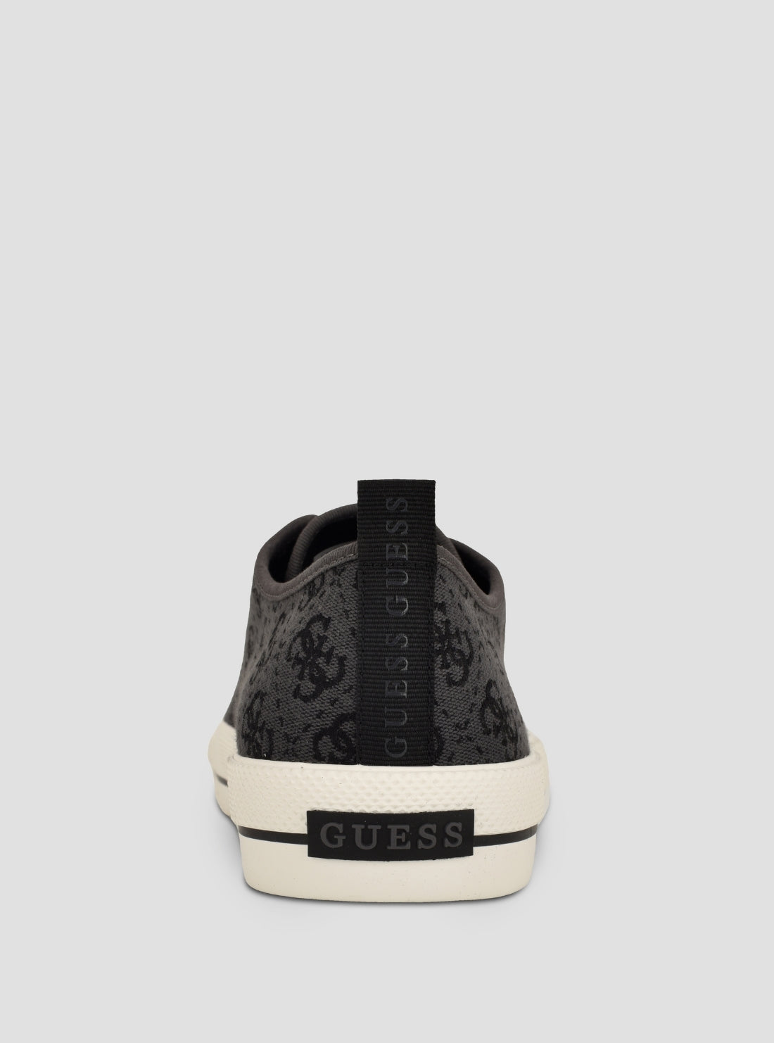 GUESS Footwear Dark Grey Logo Carey Sneakers CAREY Back View