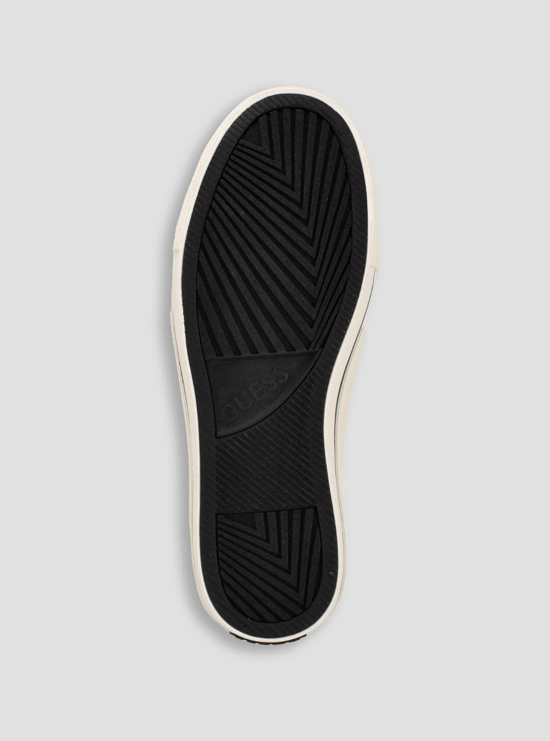 GUESS Footwear Dark Grey Logo Carey Sneakers CAREY Bottom View