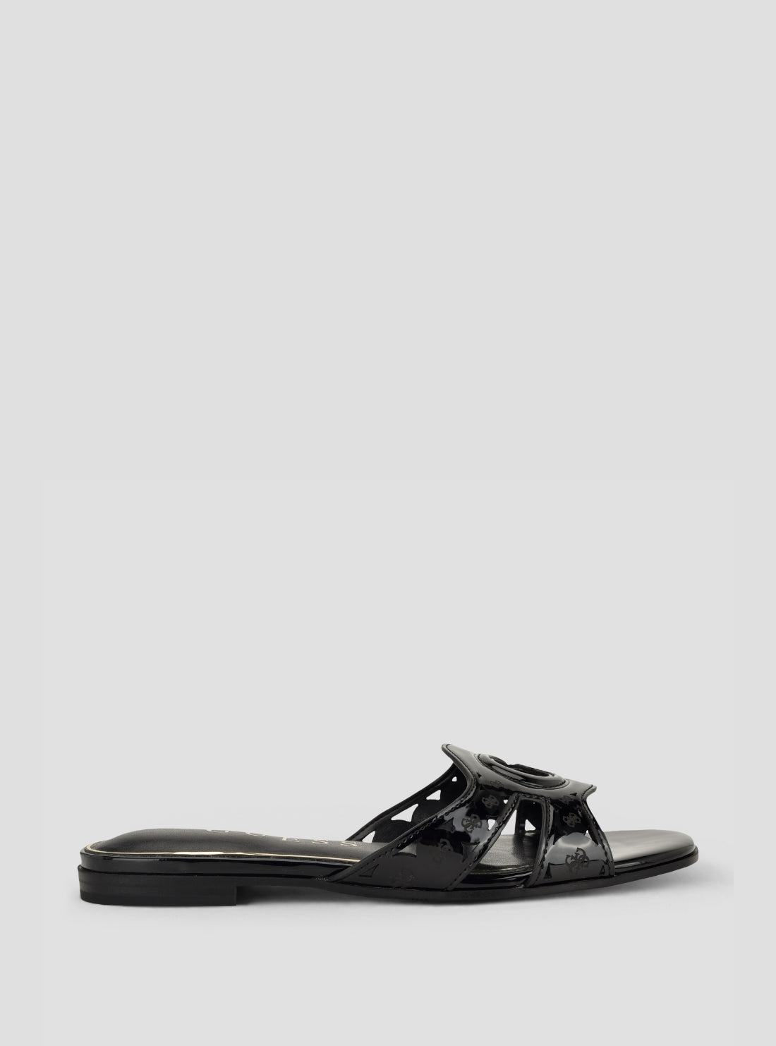 GUESS Footwear Black Ciesta Sandals CIESTA Side View2