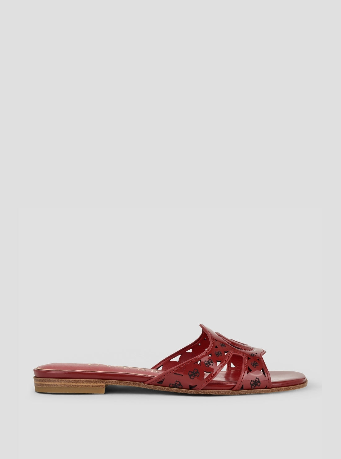 GUESS Footwear Red Ciesta Sandals CIESTA Side View2