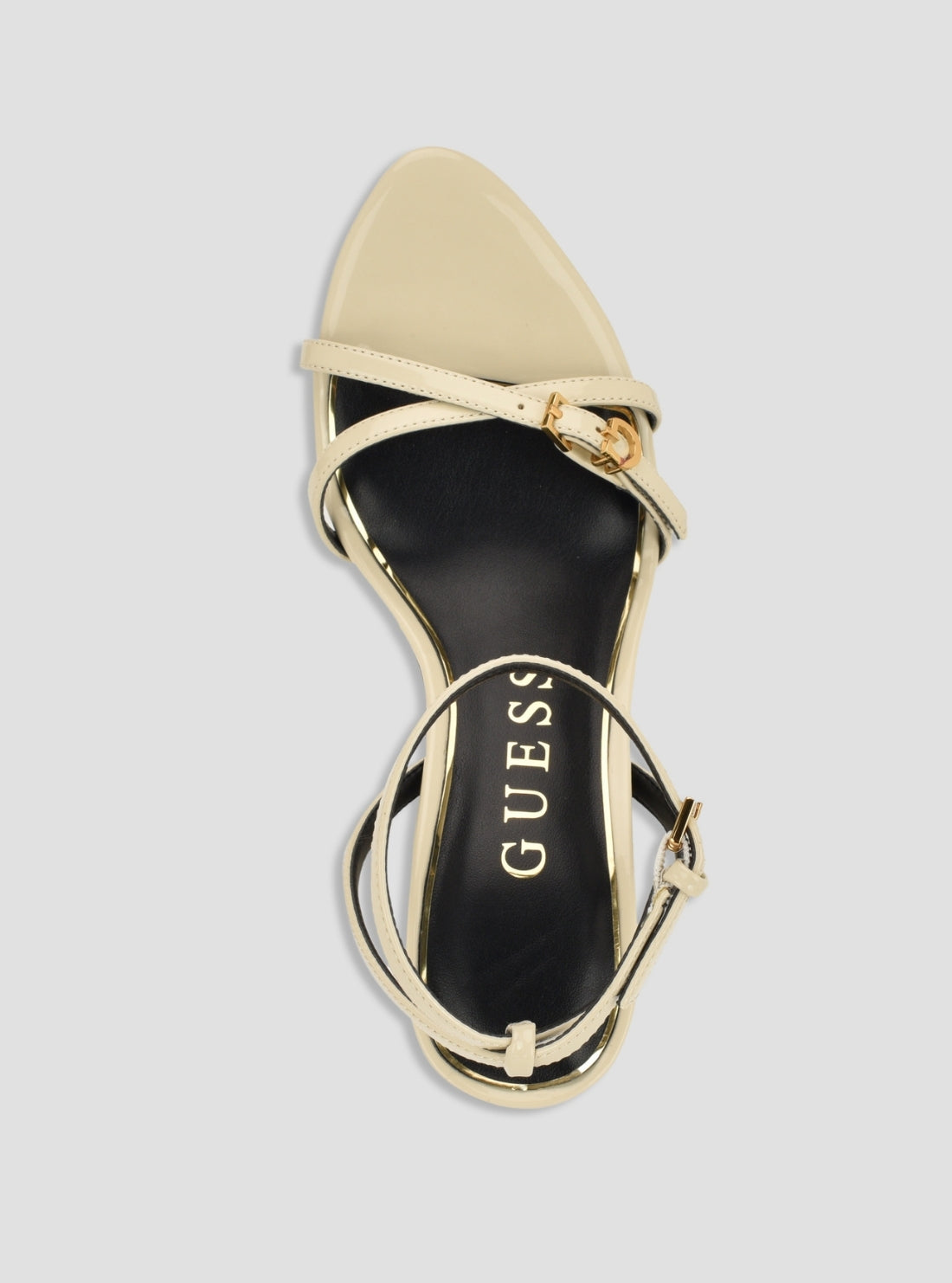 GUESS Footwear Beige Connee Heeled Sandals CONNEE Top View