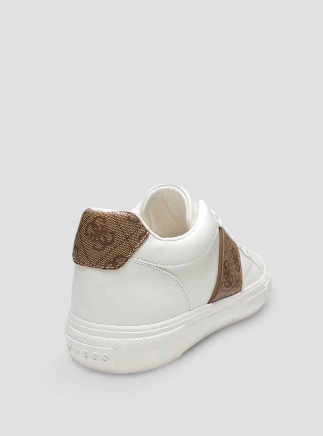 GUESS Womens Ivory Cribe Sneakers CRIBE Back View