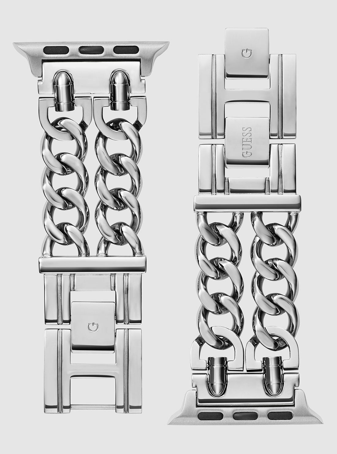 Silver Apple Watch Strap