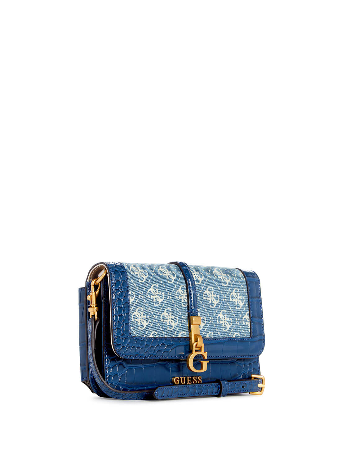 Guess denim hotsell crossbody bag