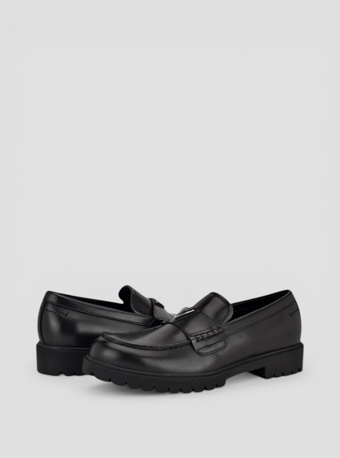 GUESS Footwear Black Dalido Loafers DALIDO Front Side View