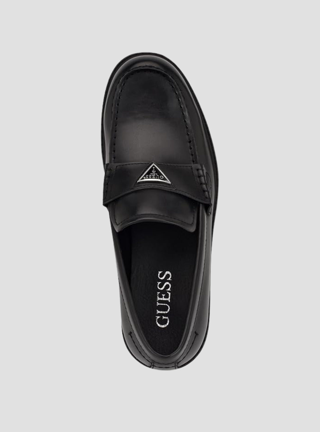 GUESS Footwear Black Dalido Loafers DALIDO Top View