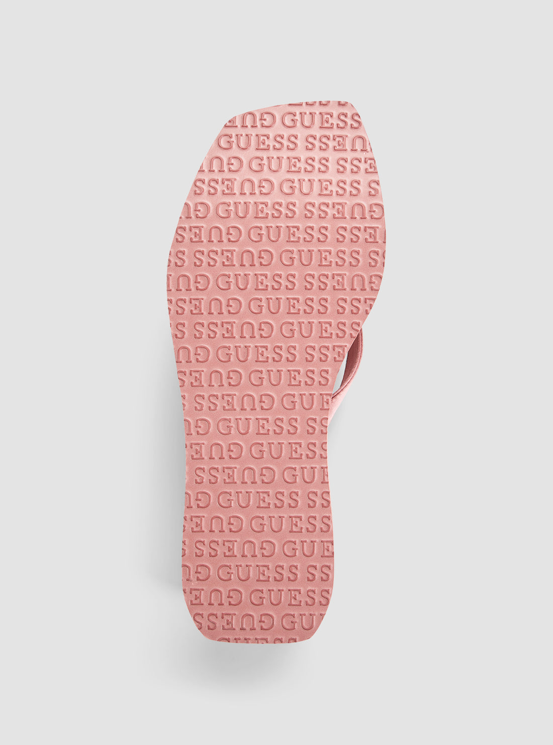 GUESS Womens Pink Damani Wedge Sandals DAMANI Bottom View