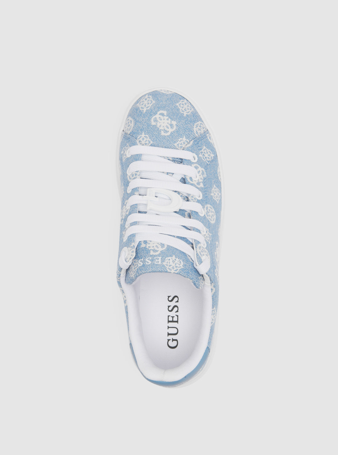 Blue Logo Denesa Chunky Sneakers