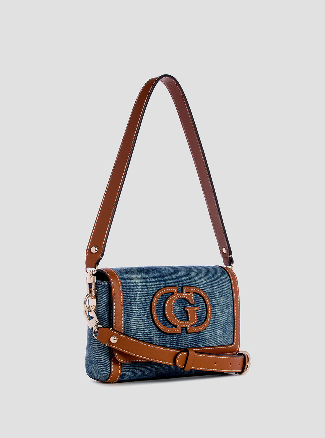 Denim Caramel Sebina Shoulder Bag