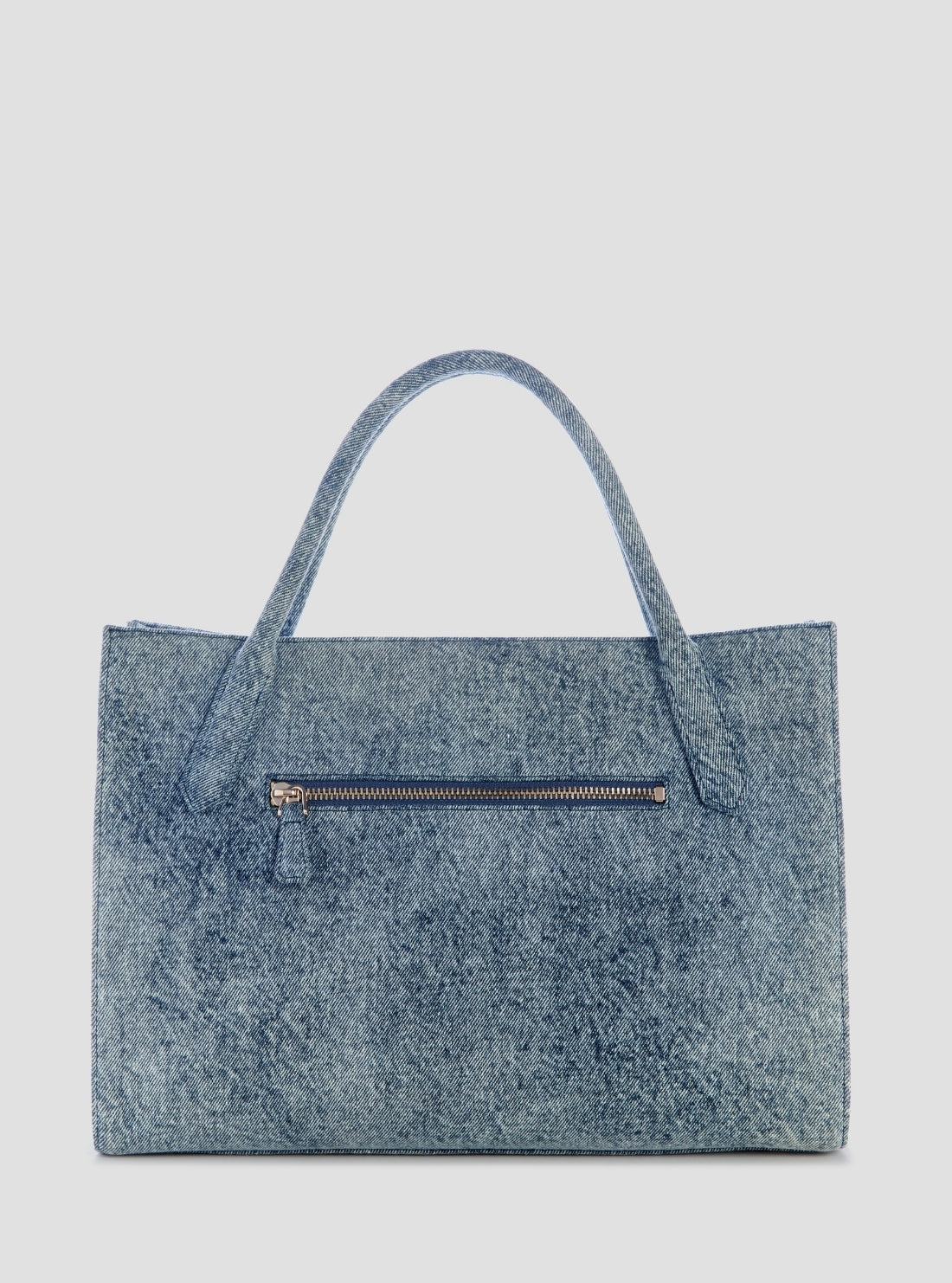 GUESS Womens Blue Jodi Logo Tote Bag DG976922 Back View