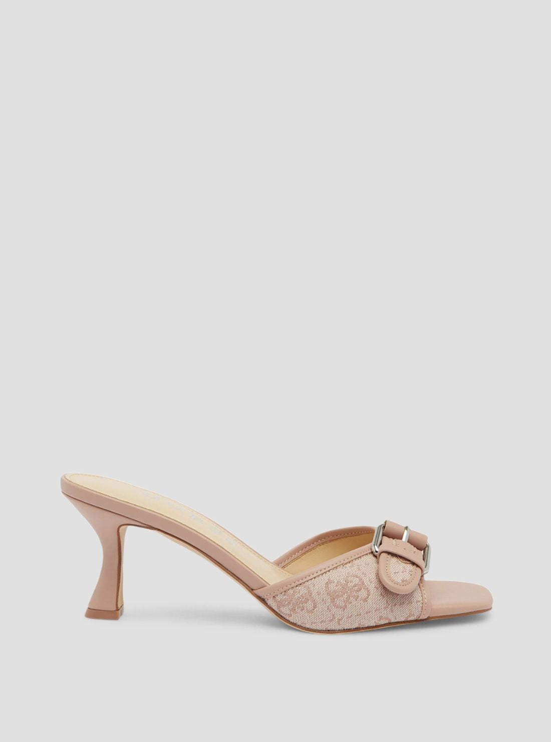 GUESS Footwear Beige Dista Kitten Heels DISTA2 Side View2