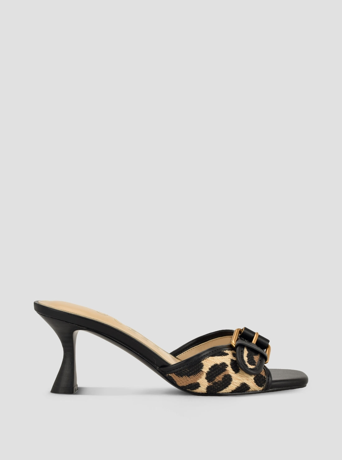 GUESS Footwear Medium Brown Dista2 Heeled Sandals DISTA2 Side View2