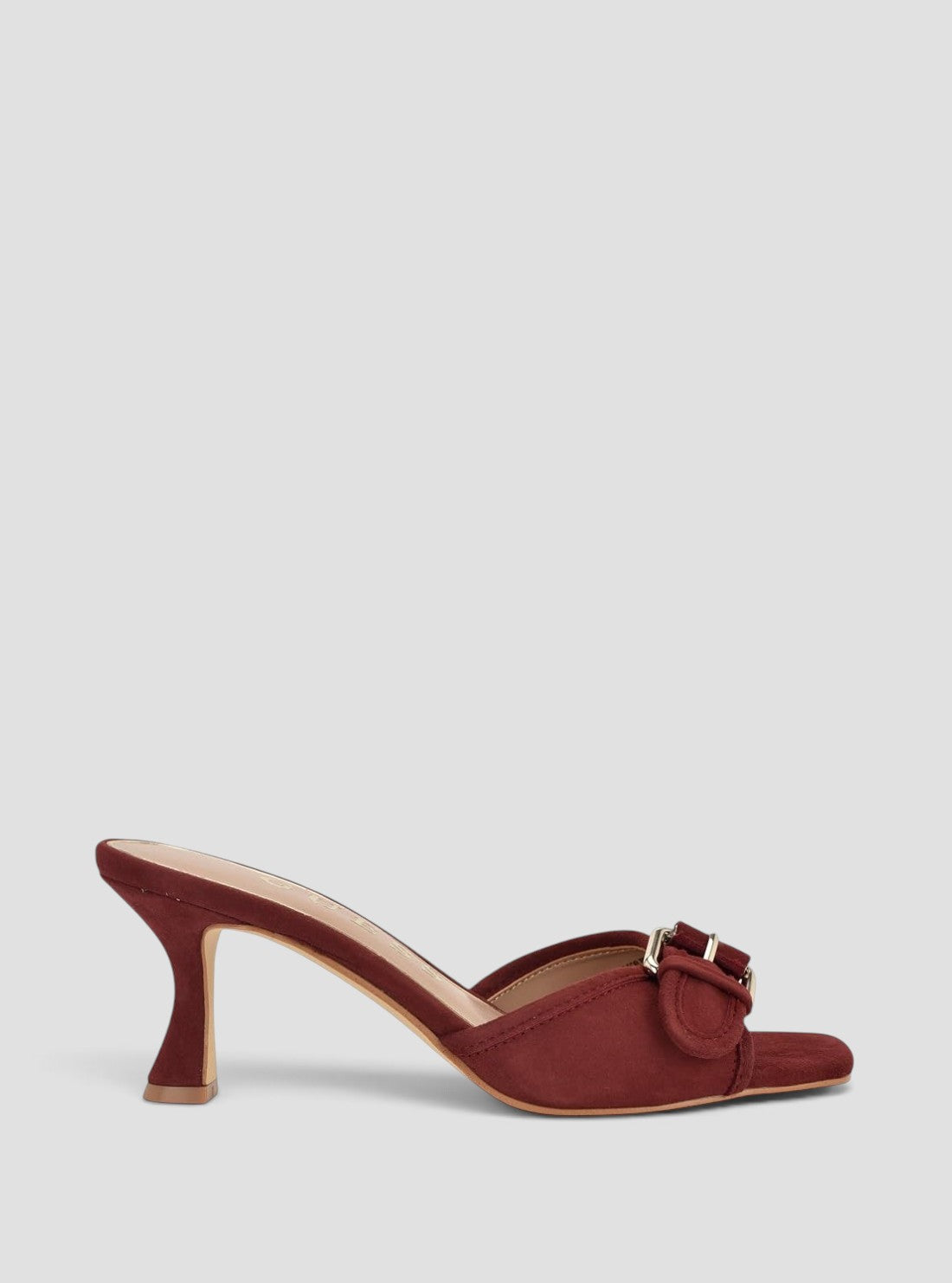 GUESS Footwear Dark Red Dista Kitten Heel DISTA6 Side View2