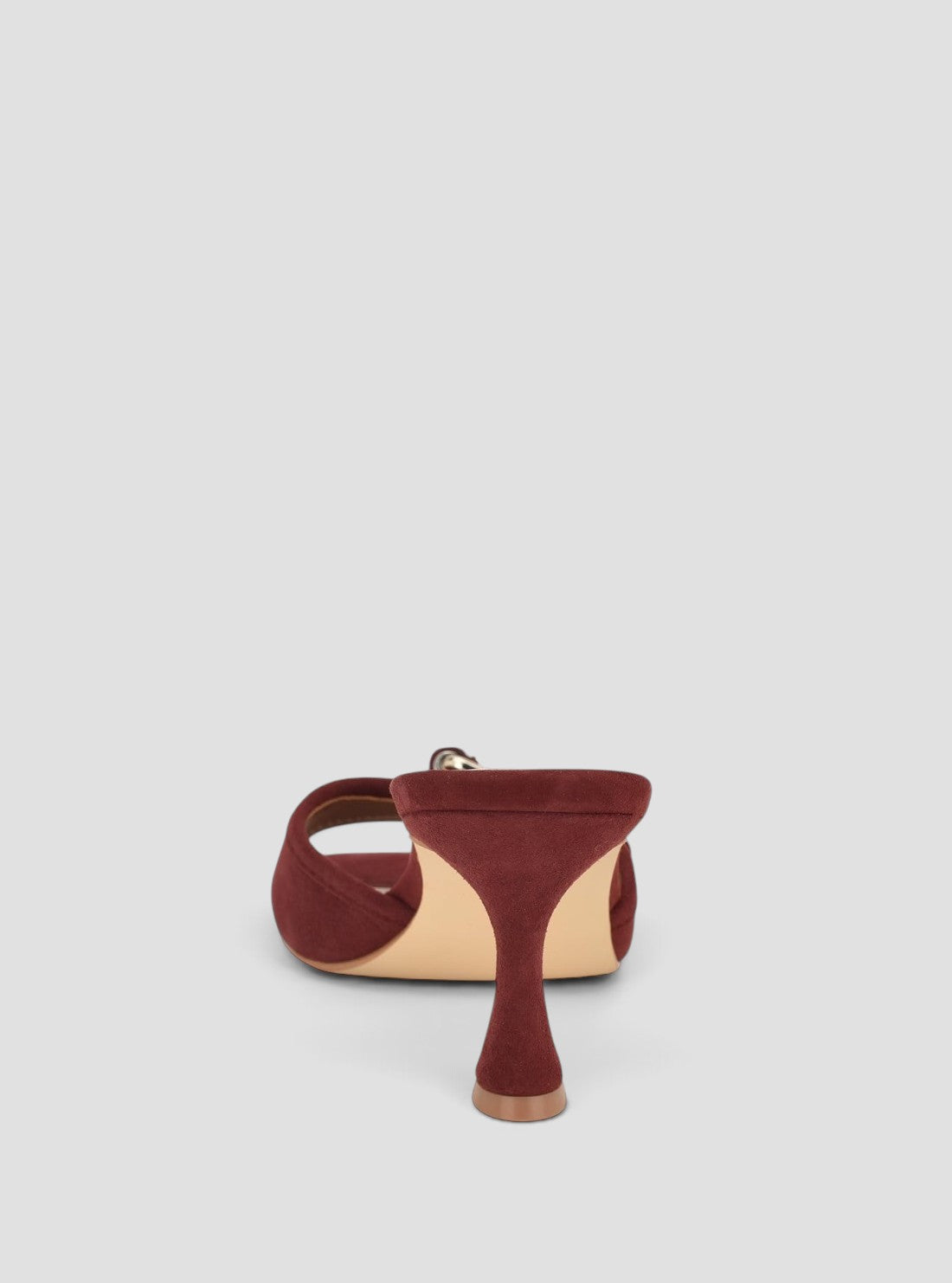 GUESS Footwear Dark Red Dista Kitten Heel DISTA6 Back View