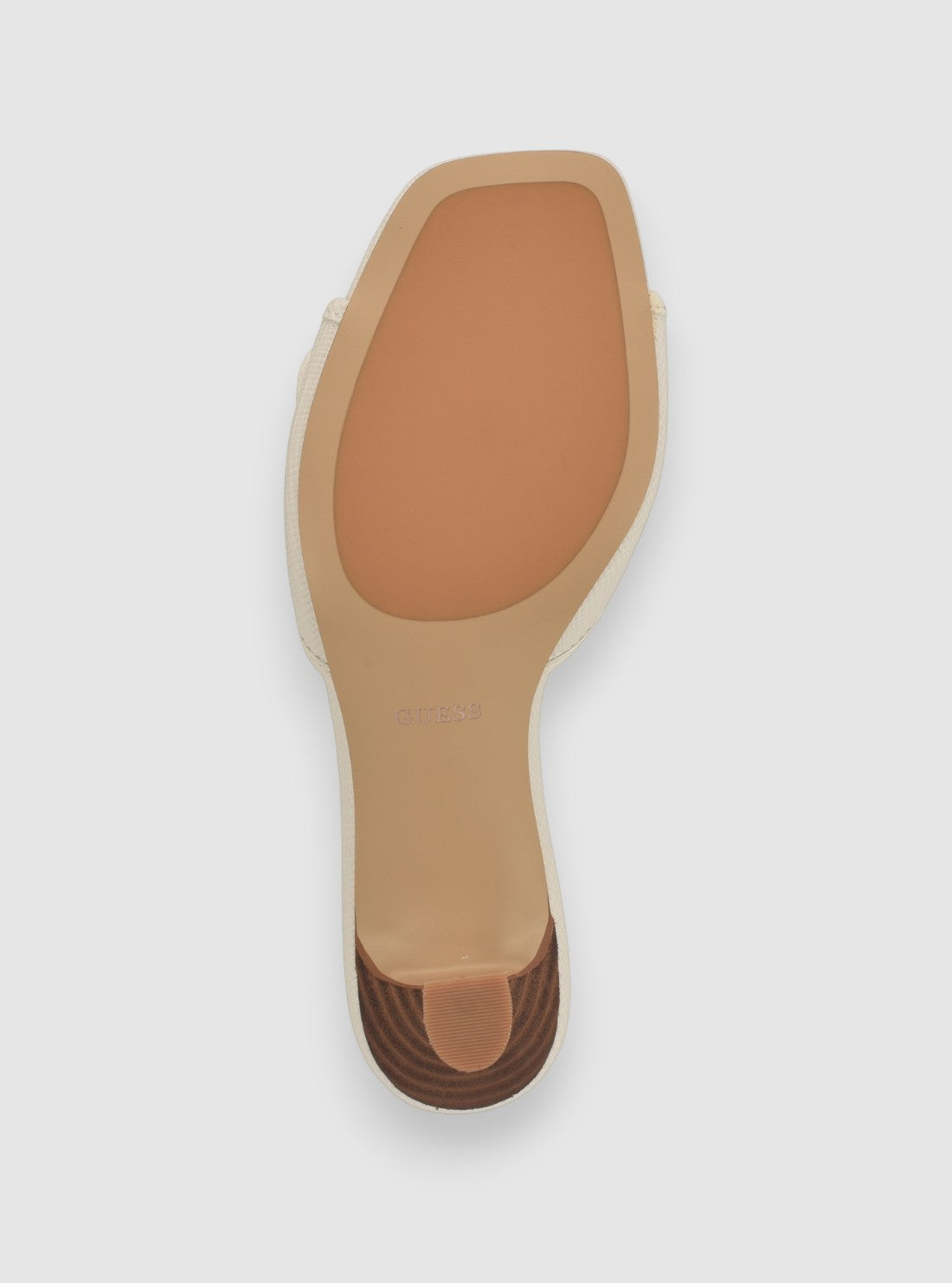 GUESS Footwear Ivory Dista Heels DISTA7 Bottom View
