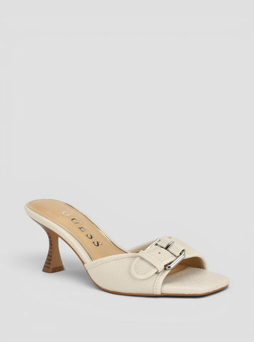 GUESS Footwear Ivory Dista Kitten Heels DISTA7 Side View