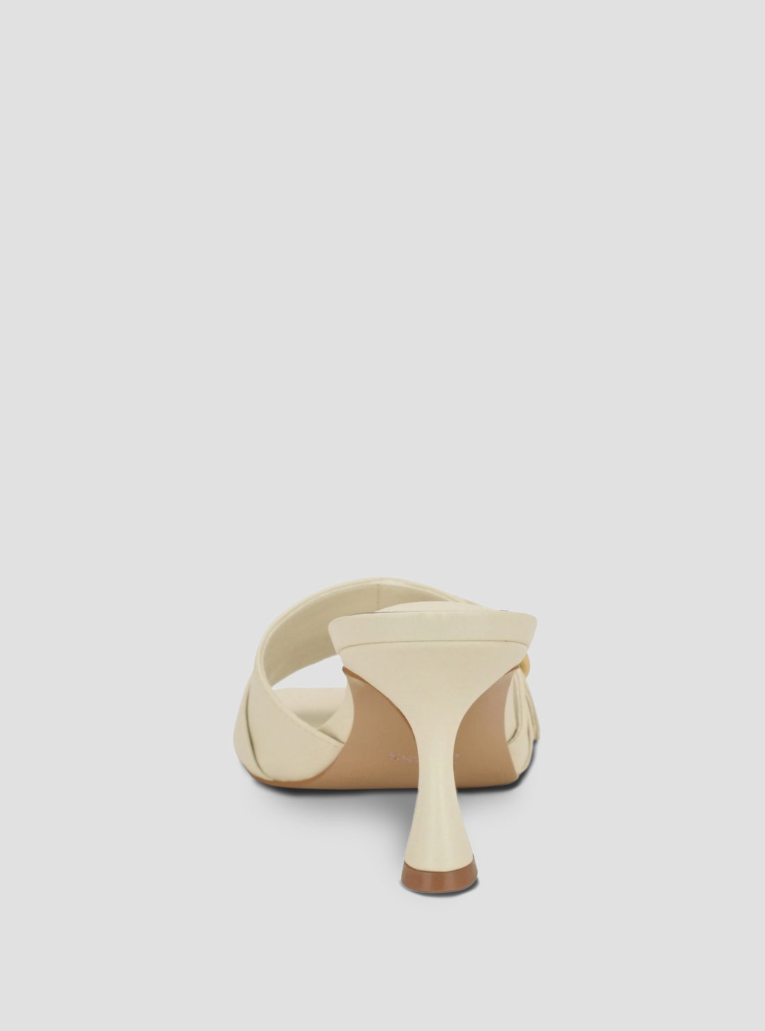 GUESS Footwear White Dittara Heeled Sandals DITTARA Back View