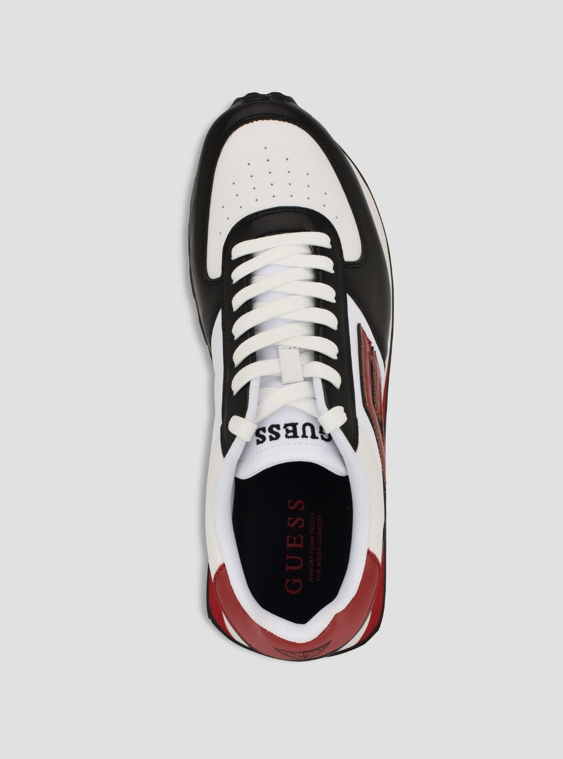 GUESS Footwear Black Doffene Sneakers DOFFENE Top View