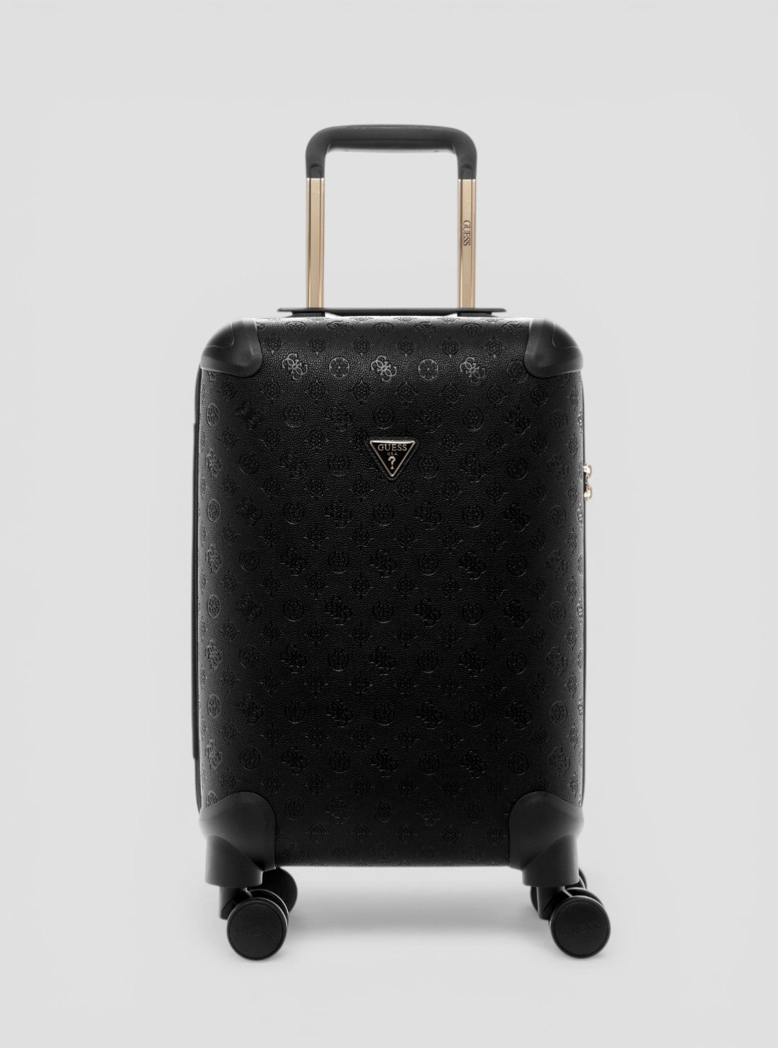 GUESS Womens Black Logo Wilder 45cm Suitcase DP7452983 Front View