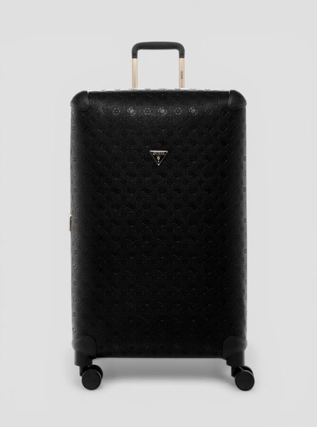 Black Logo Wilder 71cm Suitcase | GUESS