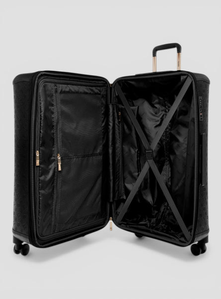 BIG BOSS☆新庄モデル☆トレシュ☆28cm☆ソール交換☆小さめ Black Logo Wilder 71cm Suitcase | GUESS