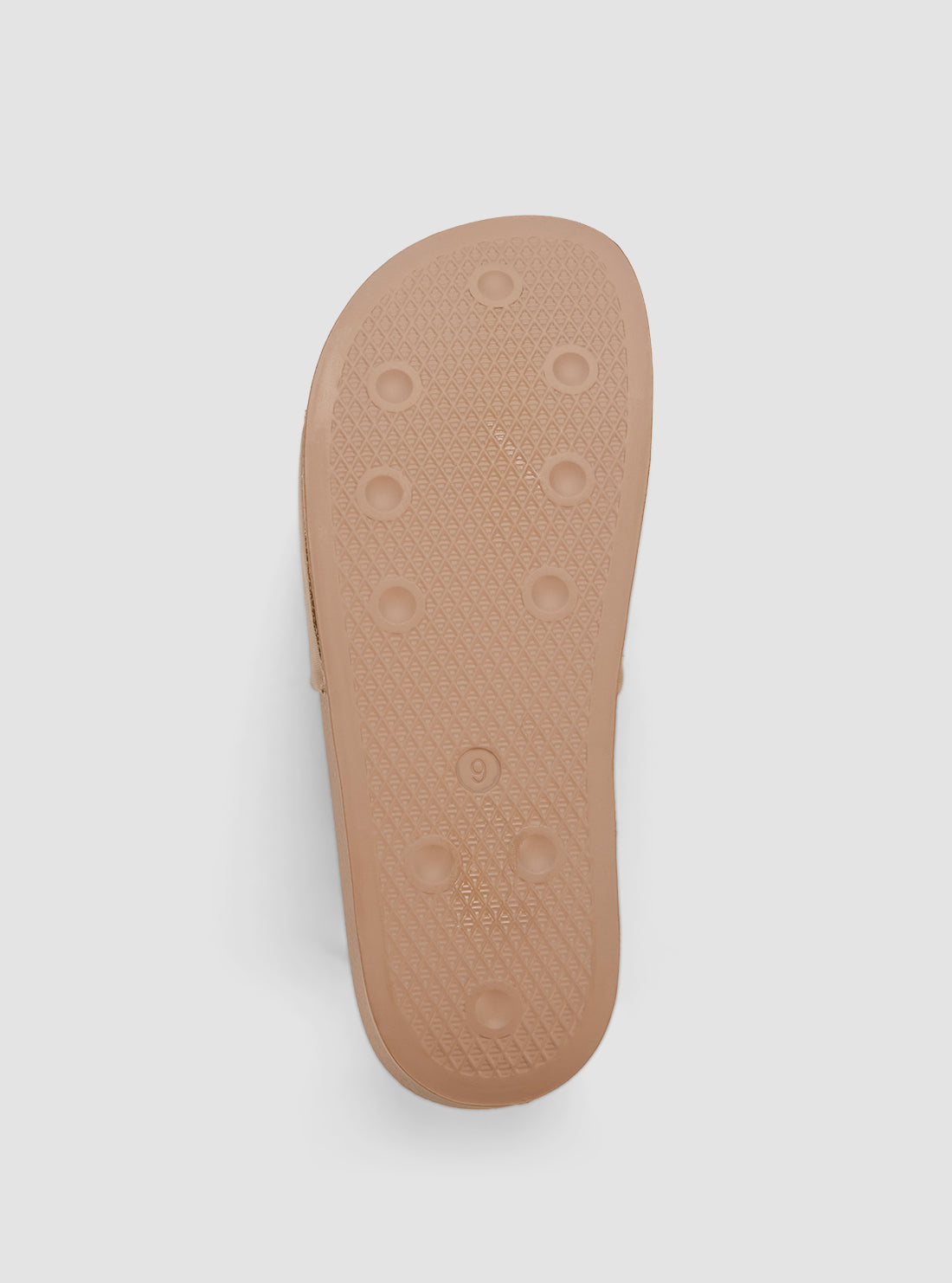 GUESS Women's Brown Dreya Slides DREYA Bottom View