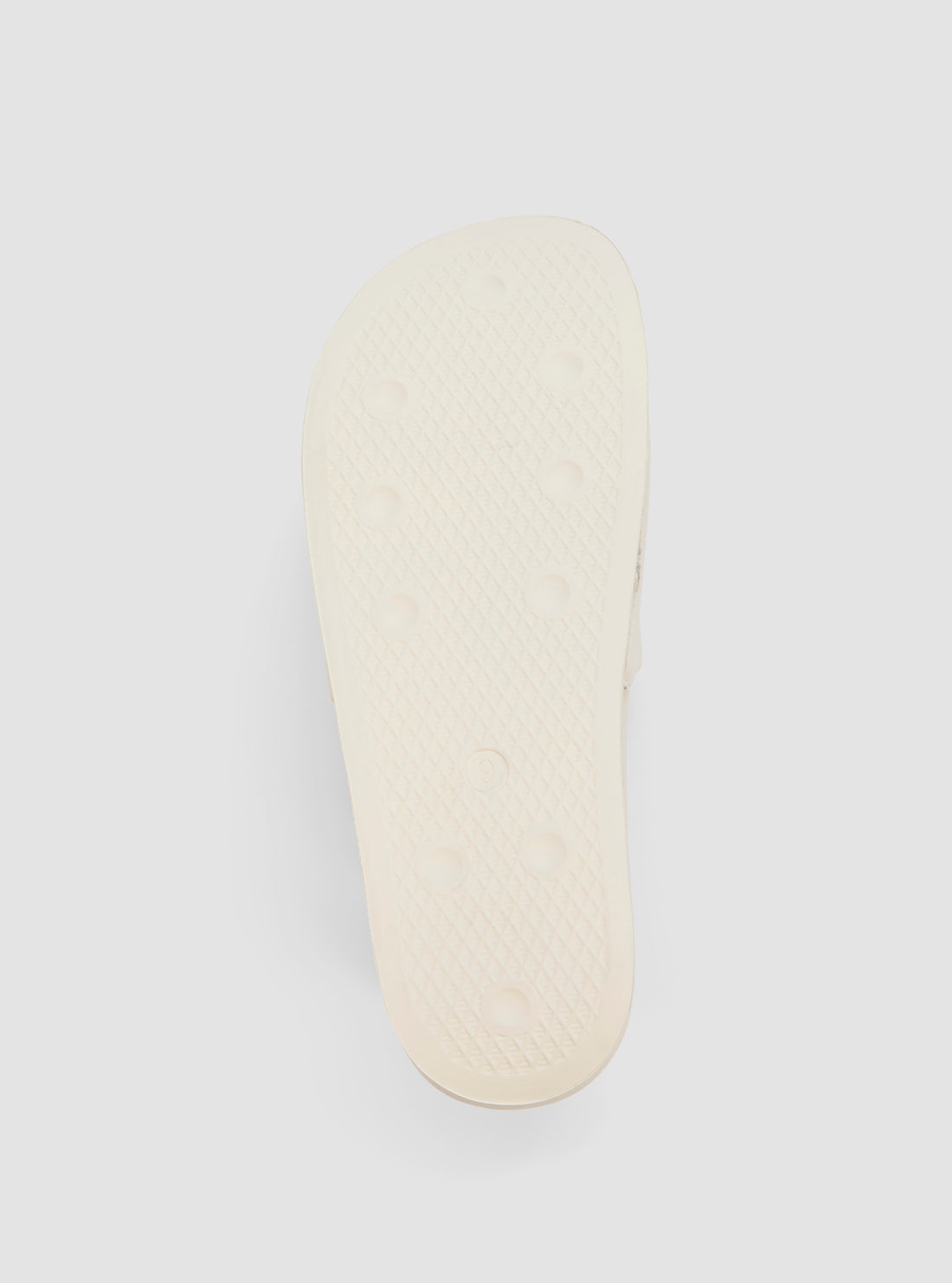 GUESS Womens White Dreya Slides DREYA Bottom View