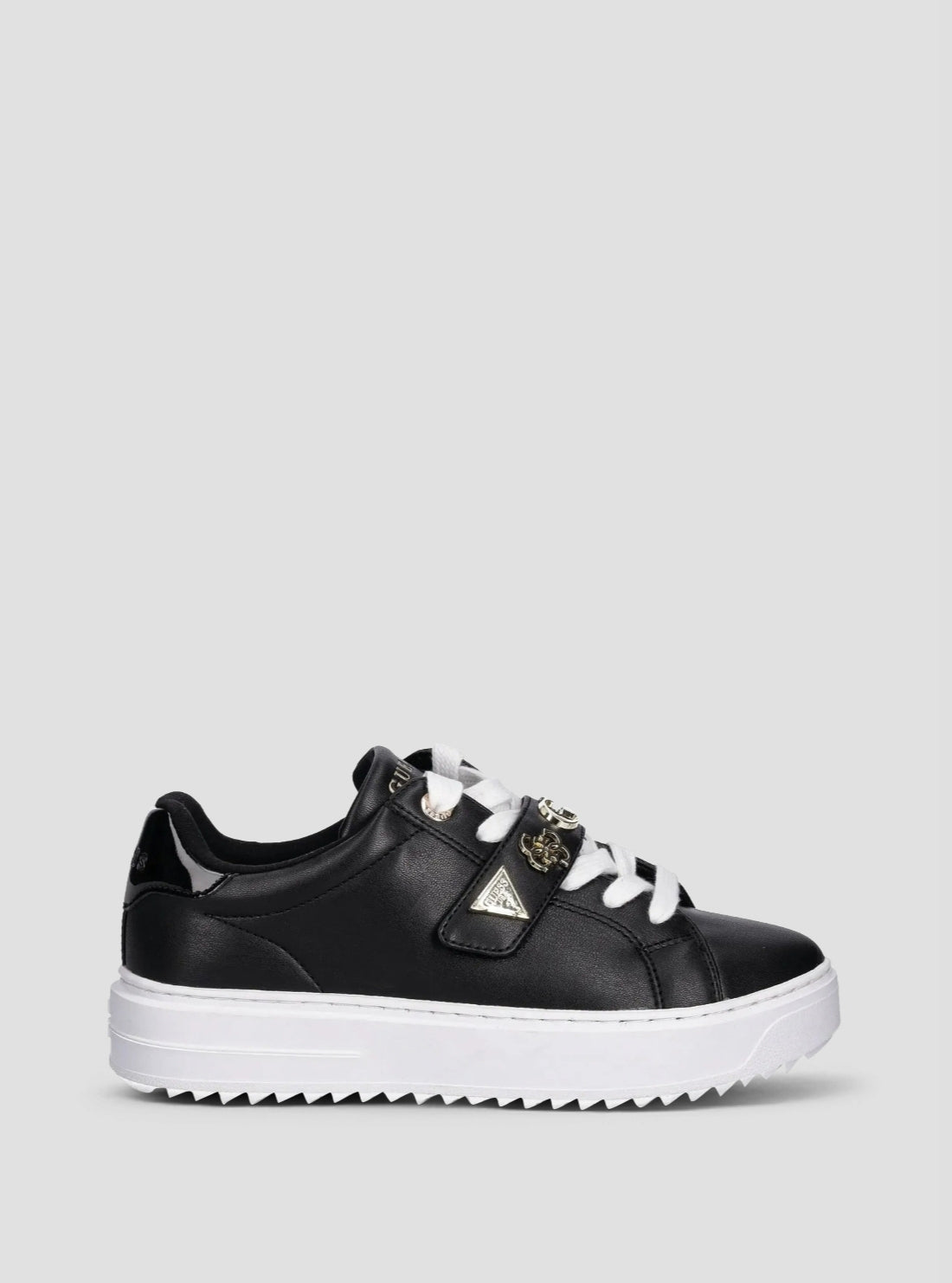 GUESS Footwear Black Drift Sneakers DRIFT Side View